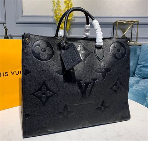 louis vuitton large monogram black|Louis Vuitton black monogram empreinte.